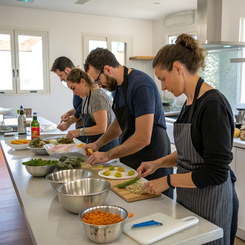 SYNVALORITH team cooking session